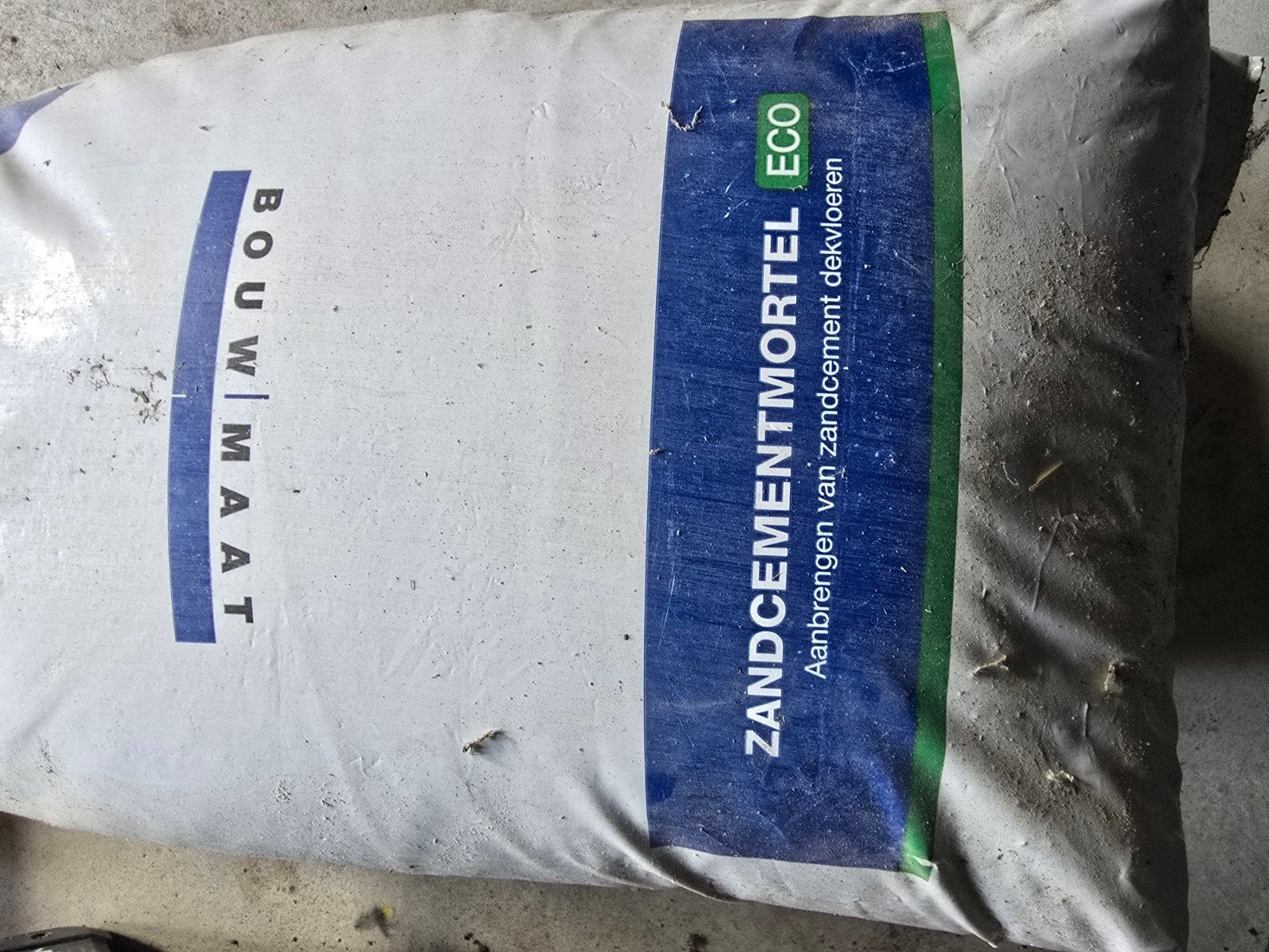Zandcement mortel, Ophalen, Nieuw, Overige typen