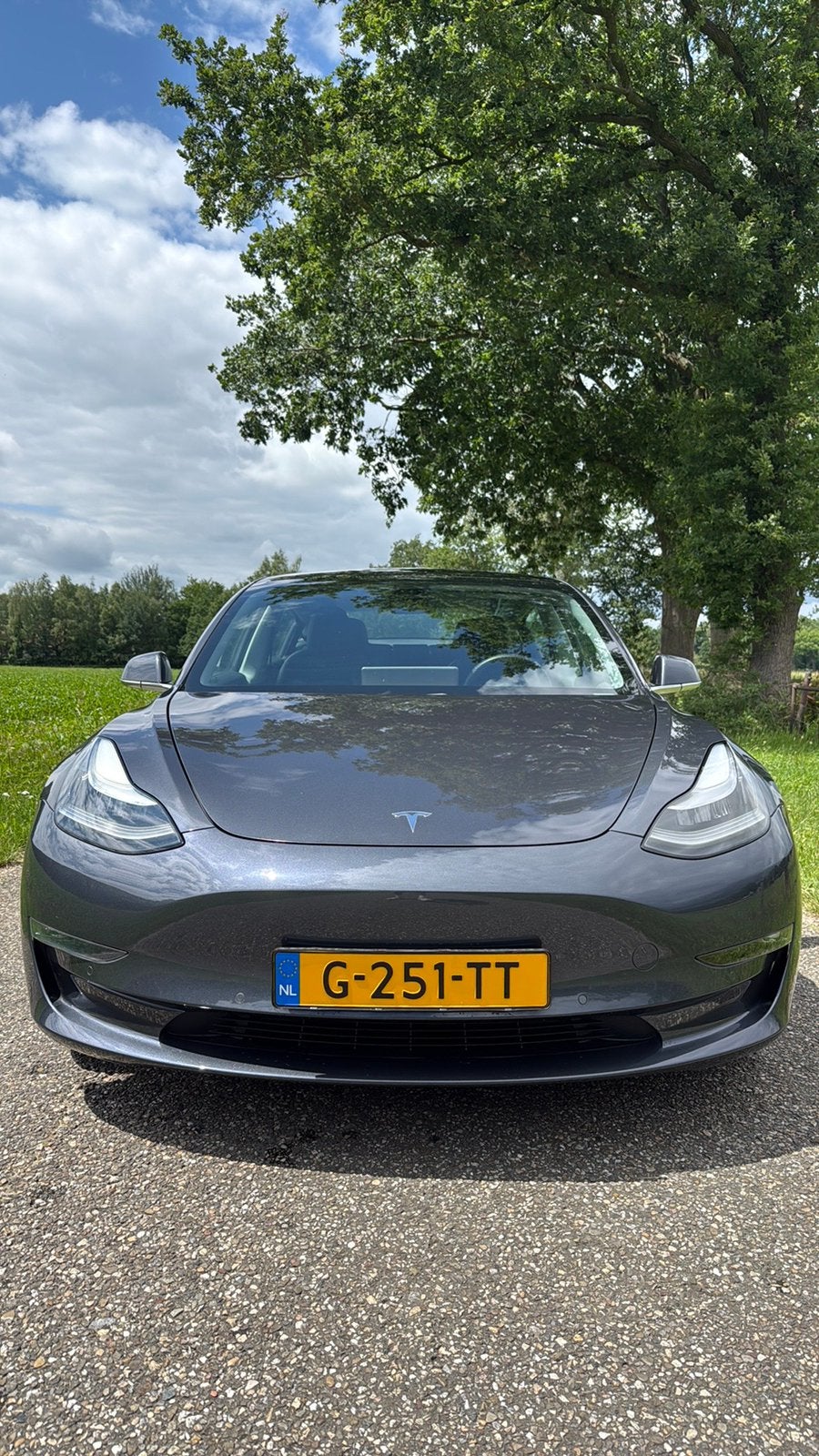 Tesla Model 3 2019 Grijs [AWD | LONG RANGE | 75 kWh | 1STE], Auto's, Tesla, Particulier, Model 3, Elektrisch, Sedan, Automaat