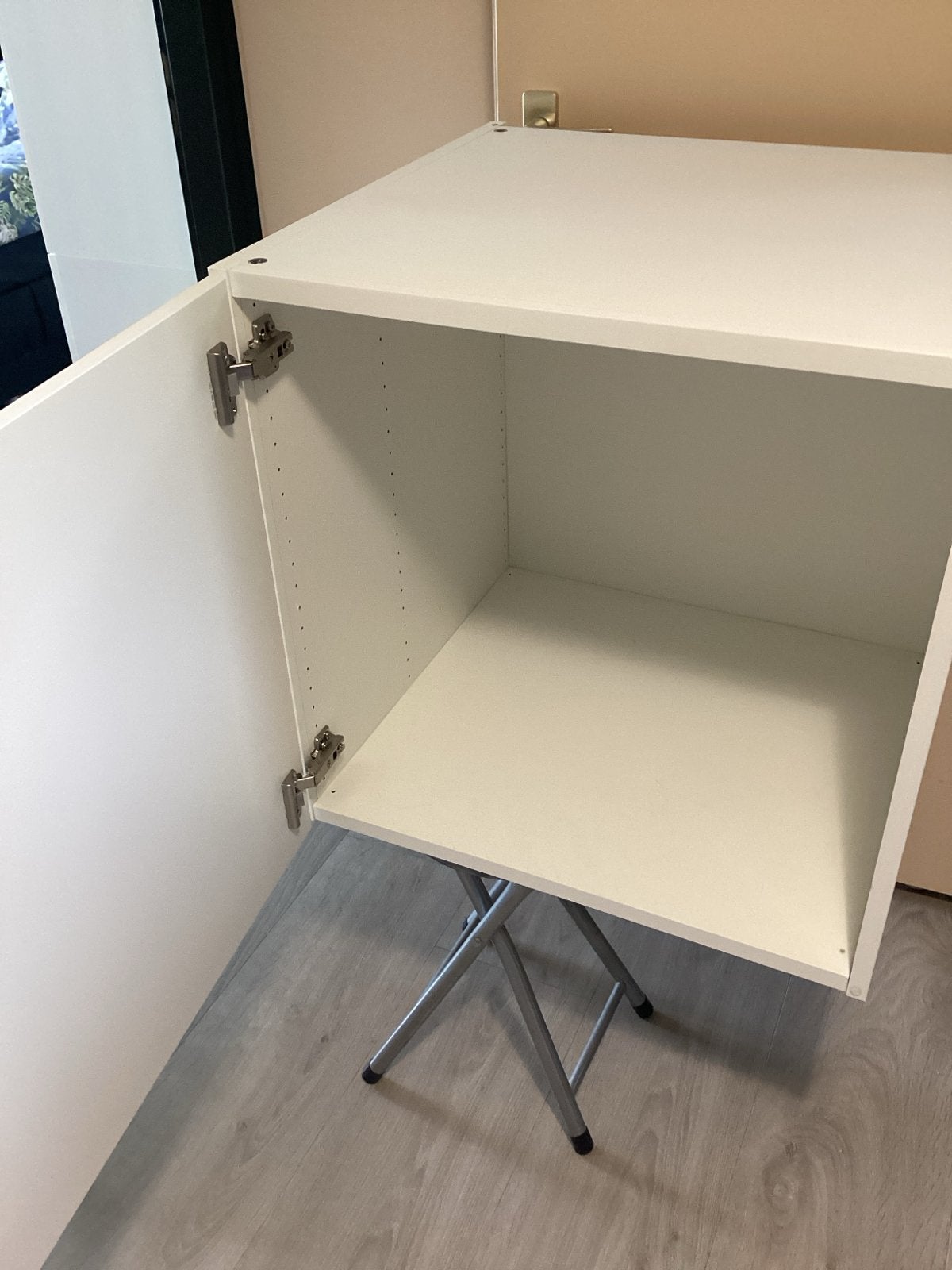 Witte kast platsa van ikea 3x, maat 60x60x60, Ophalen, Gebruikt