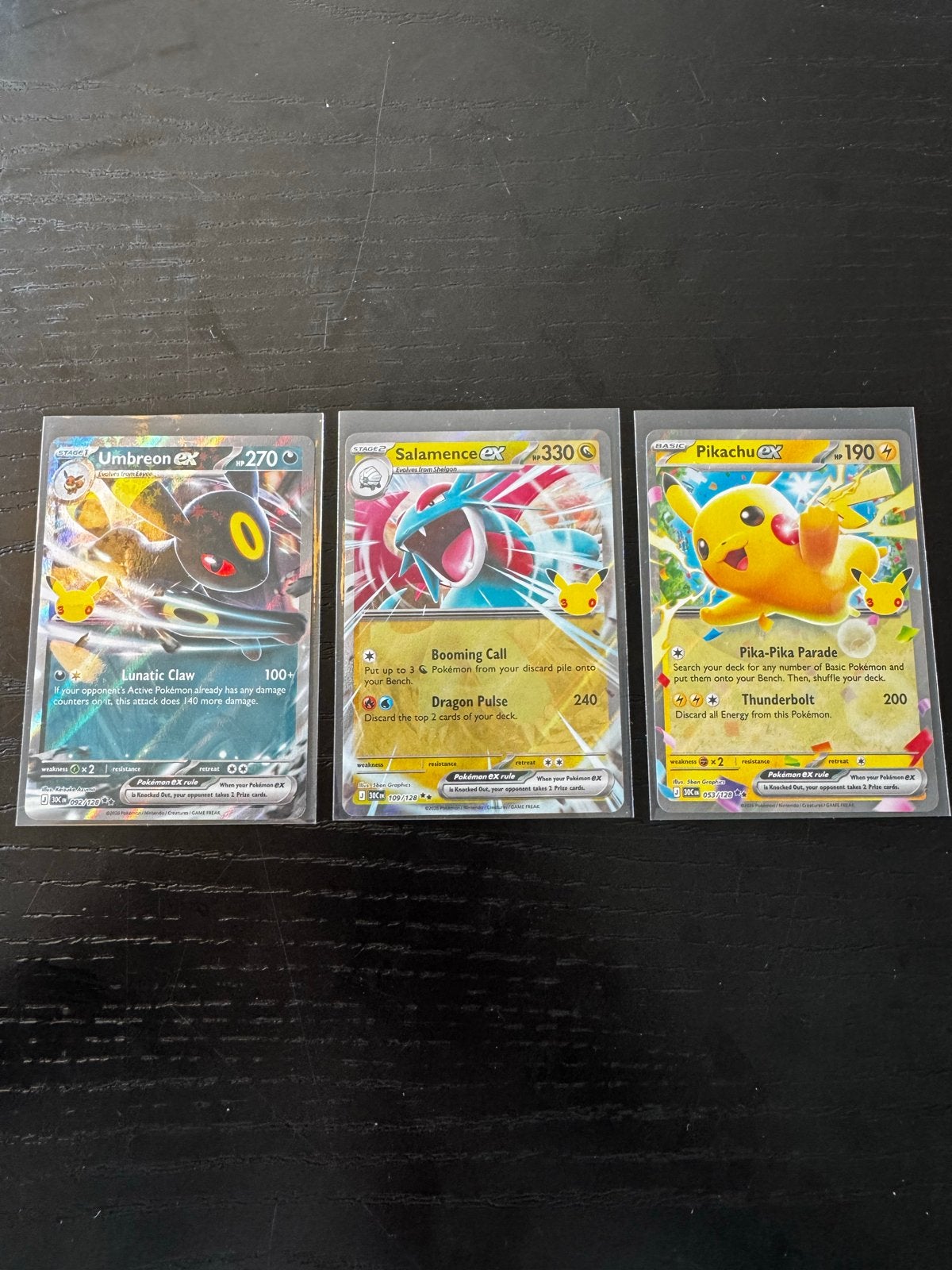 Pokemon TCG 30th Celebrations diverse EX, Hobby en Vrije tijd, Ophalen of Verzenden, Nieuw, Meerdere kaarten