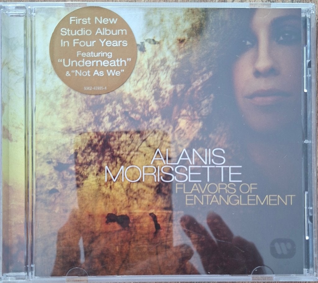 CD Alanis Morissette - Flavors of entanglement! Als NIEUW!, Pop, Ophalen of Verzenden, Zo goed als nieuw, Inclusief boekje