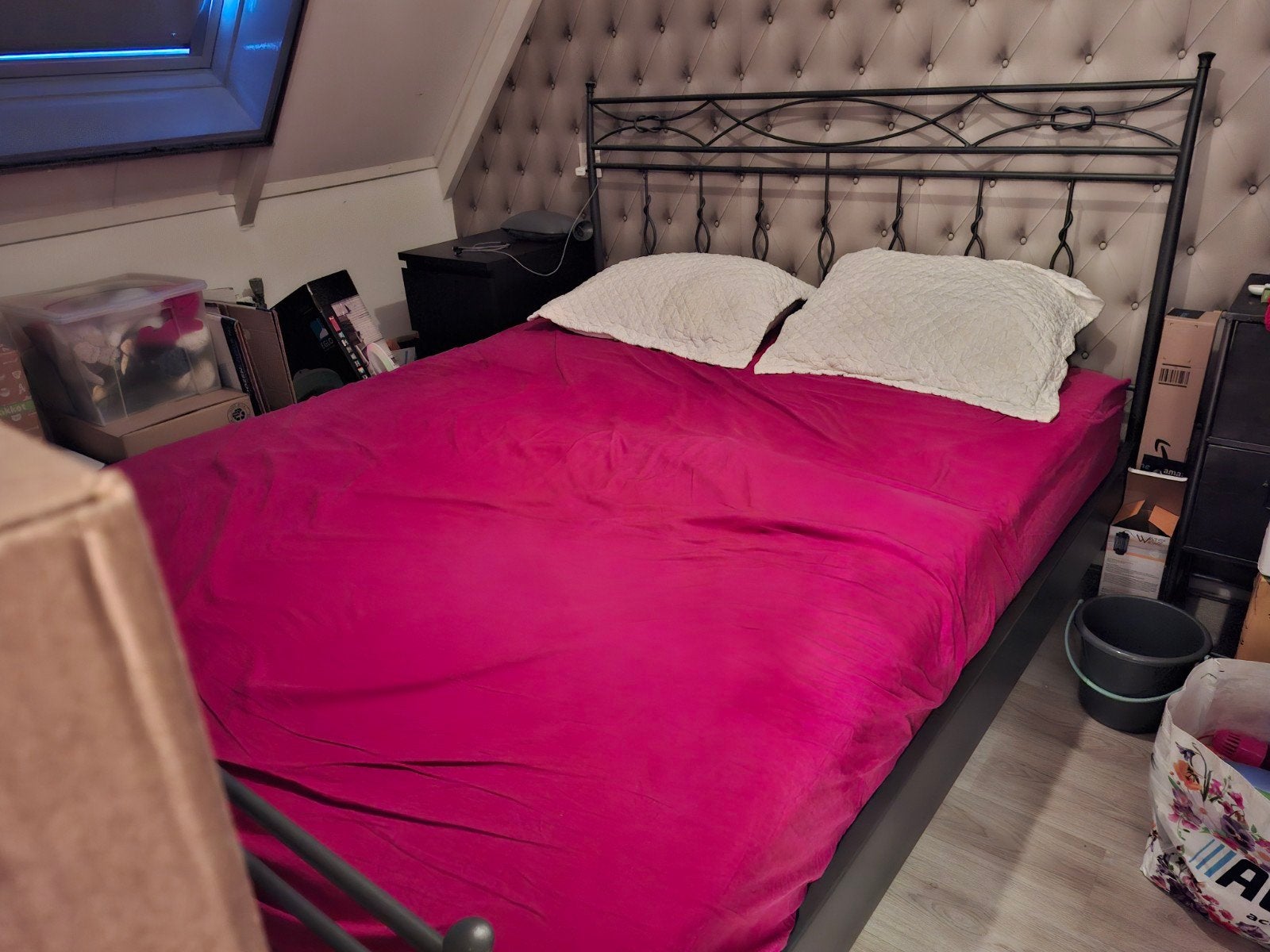 Foto 2 van Tweepersoonsbed 160x200 cm - Wegens verhuizing