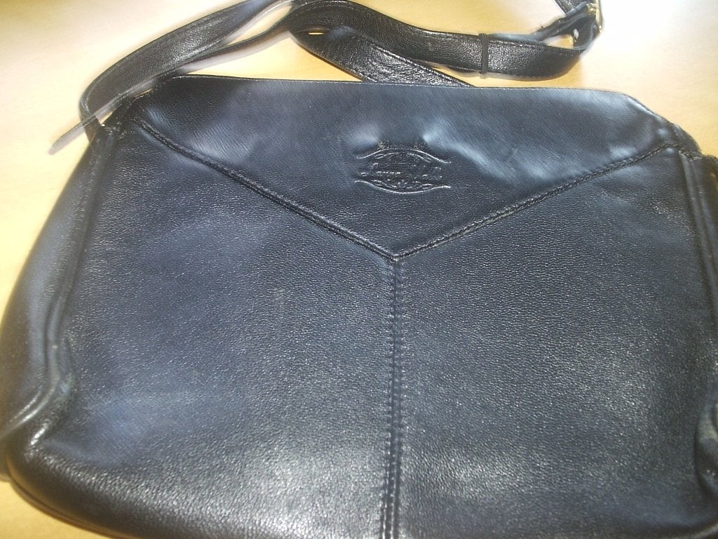 leren tas van LAURA VALL, Sieraden, Tassen en Uiterlijk, Ophalen of Verzenden, Zo goed als nieuw, Zwart, Overige typen