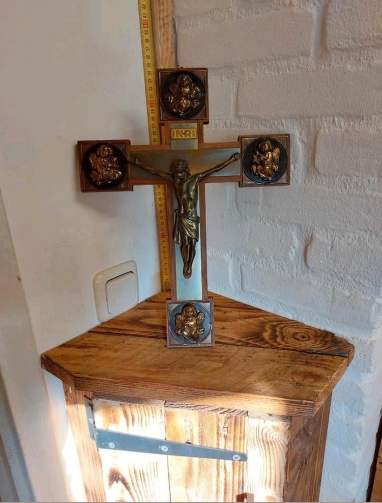Jezus Christus inri kruis kruisiging opwekking katholiek, Ophalen of Verzenden