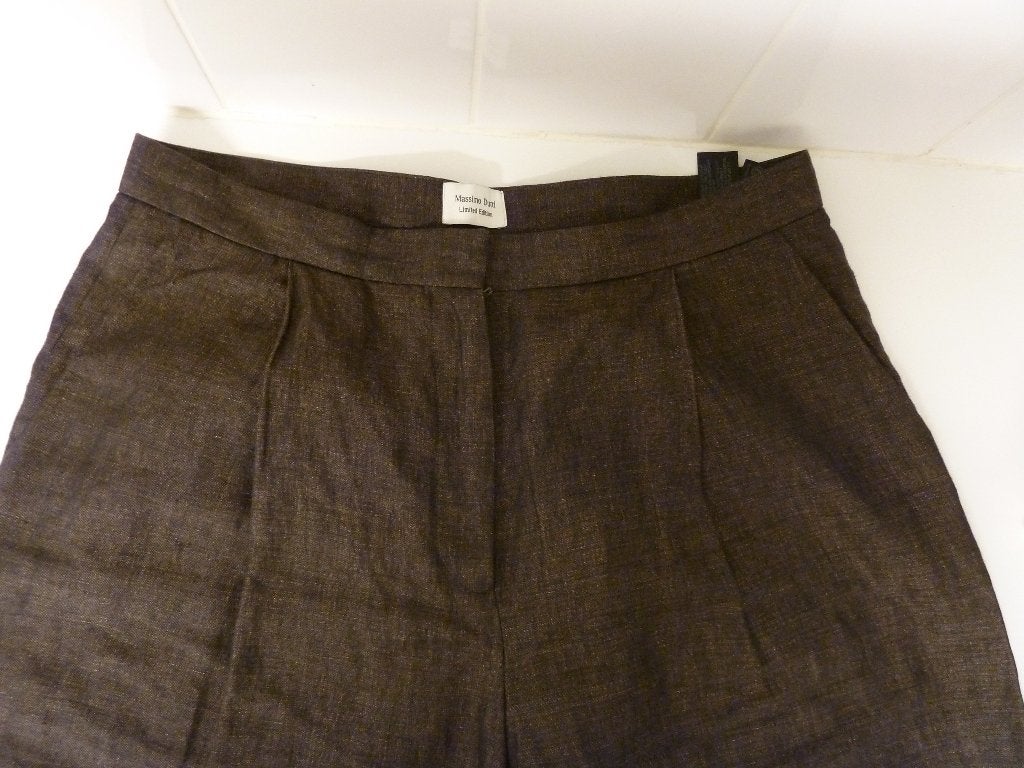 BROEK DAMES MASSIMO DUTTI LINNEN MAAT 40/42, Maat 38/40 (M), Nieuw, Ophalen of Verzenden, Lang