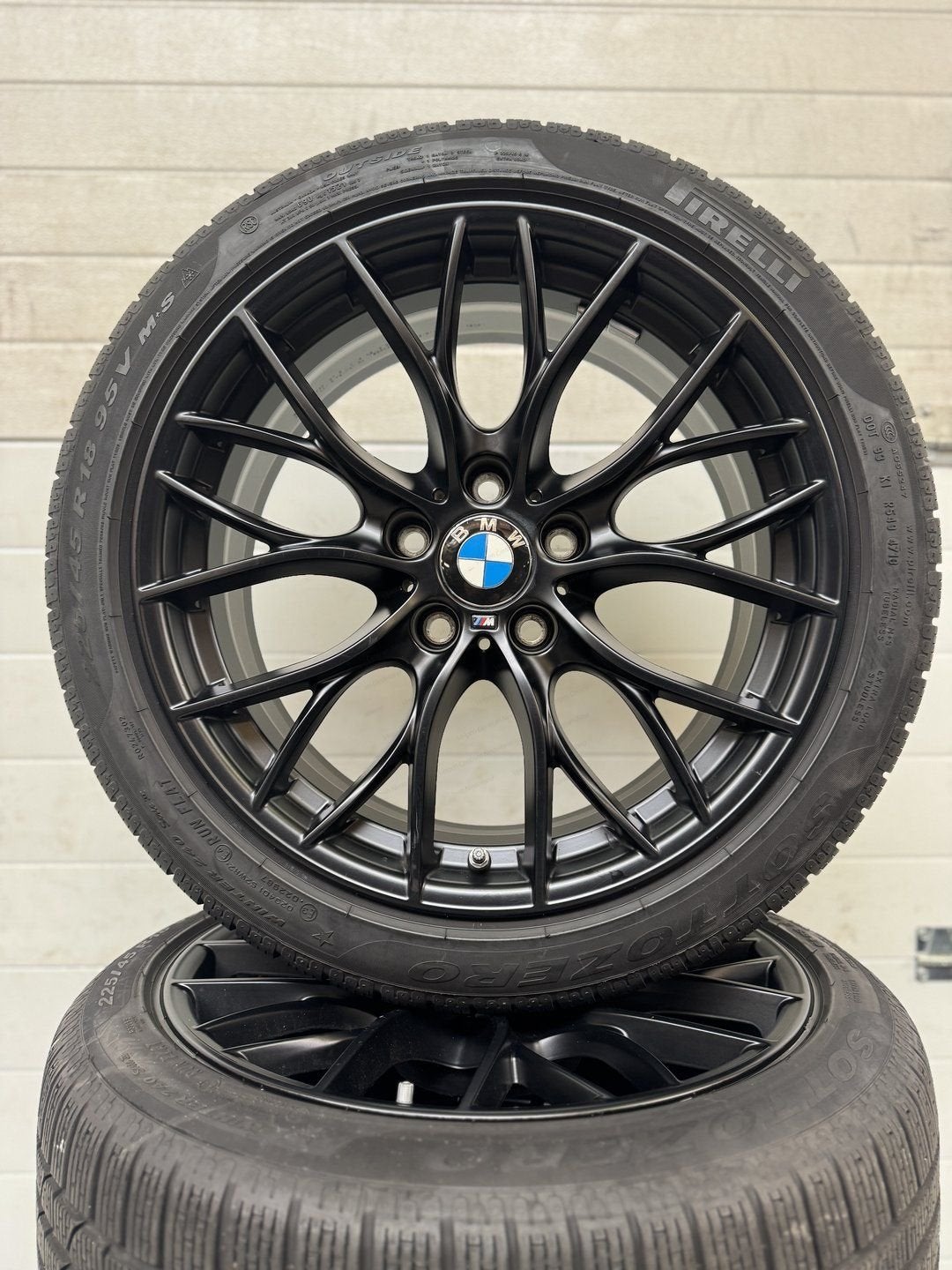 18’’ BMW 3 SERIE 4 SERIE F30 F31 F32 F33 F36 VELGEN WINTERBA, Auto-onderdelen, Banden en Velgen, 18 inch, Gebruikt, -, -
