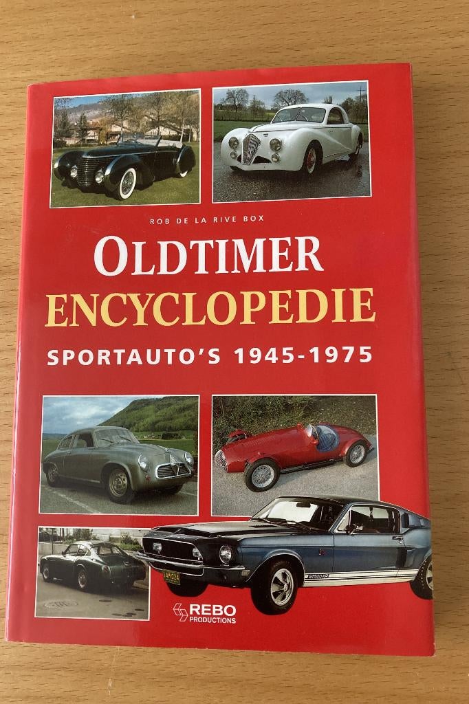 Oldtimer Encyclopedie Sportauto's 1945 - 1975 / hardcover, Ophalen of Verzenden, Zo goed als nieuw, Algemeen, Rob de la Rive Box