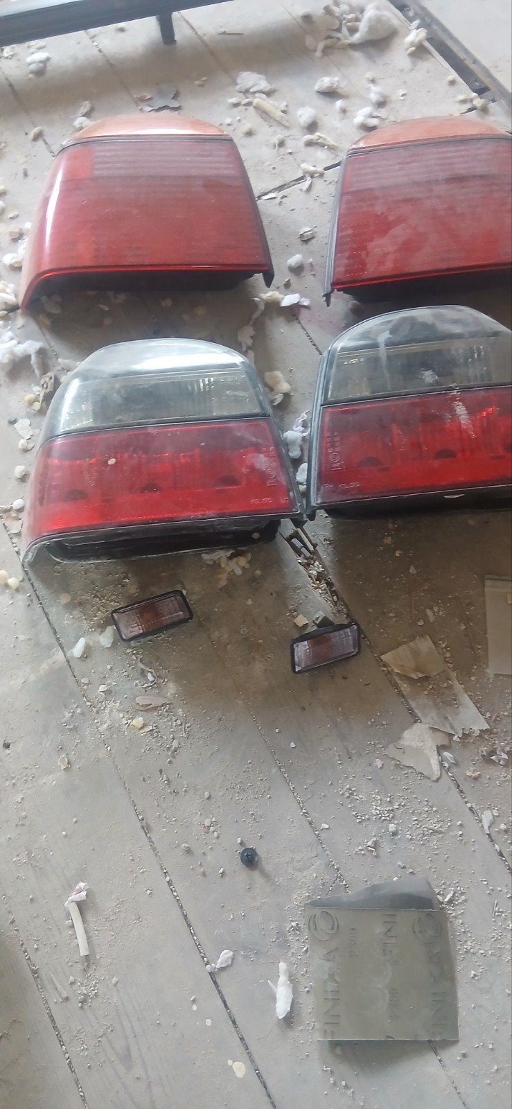 Achterlichten Golf 3 Cabrio en 3.5 Cabrio + Knipperlichten, Ophalen of Verzenden, Gebruikt, Volkswagen