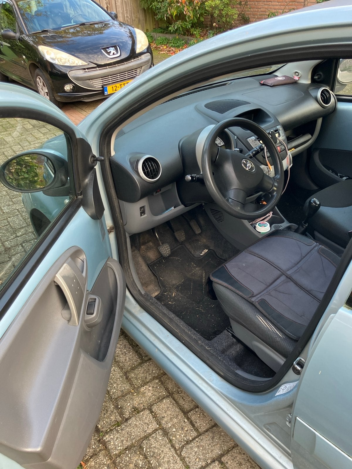 Toyota Aygo 1.0 12V Vvt-i 5DRS 2006 Blauw, Auto's, Voorwielaandrijving, 68 pk, Origineel Nederlands, Handgeschakeld