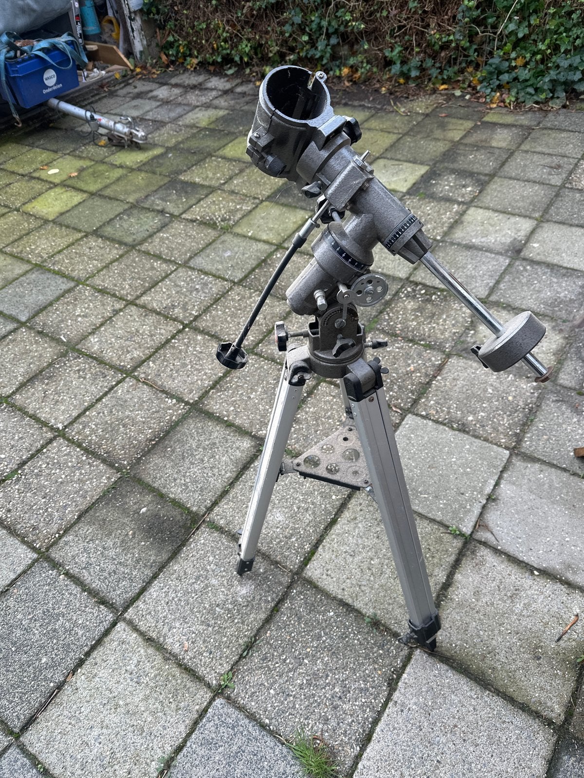 Telescoop onderdelen/montering met statief, Ophalen, Met statief, Minder dan 80 mm, Gebruikt