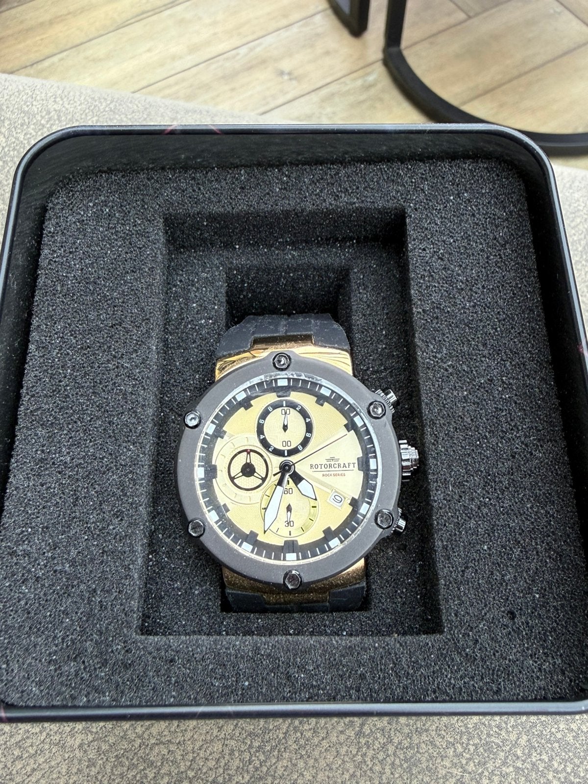 Rotorcraft horloge, Sieraden, Tassen en Uiterlijk, Horloges | Heren, Ophalen of Verzenden, Nieuw, Staal, Overige merken