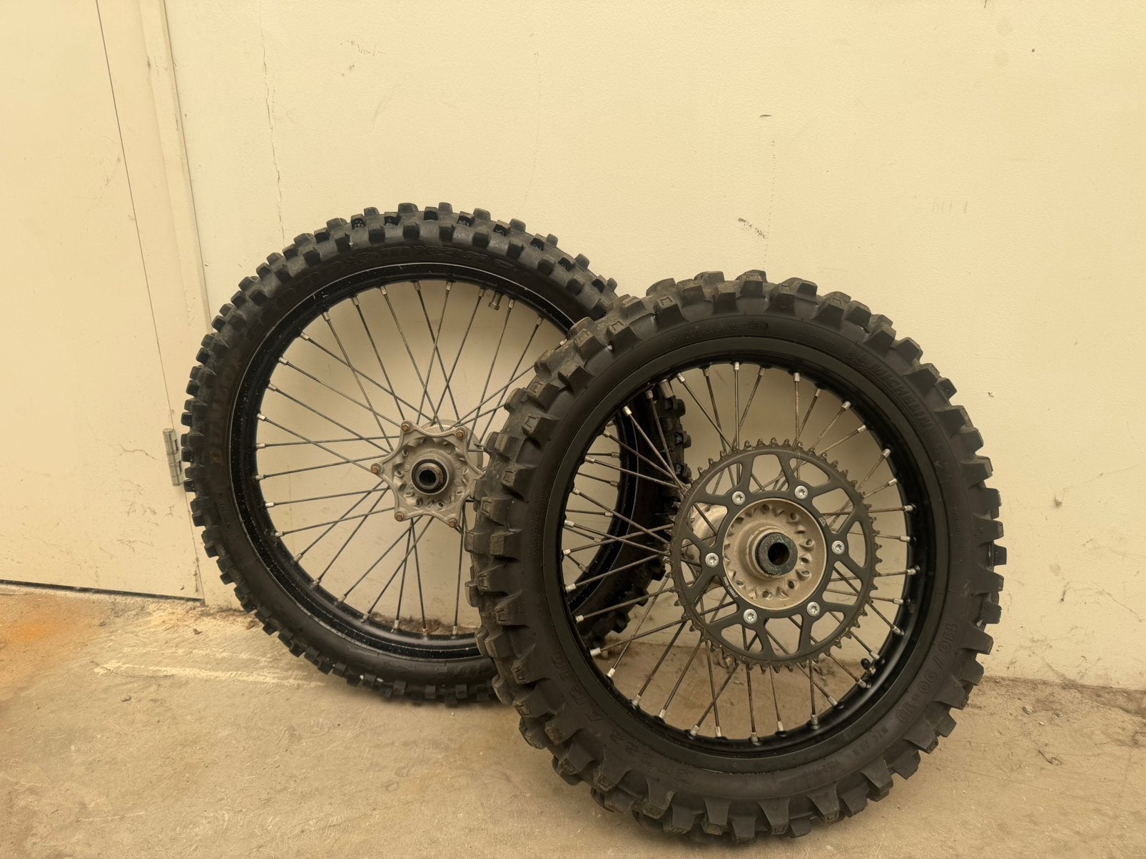 KTM SXF EXC SX SX-F wielen velgen cross crosswielen banden, Motoren, KTM, Gebruikt, KTM, Ophalen of Verzenden