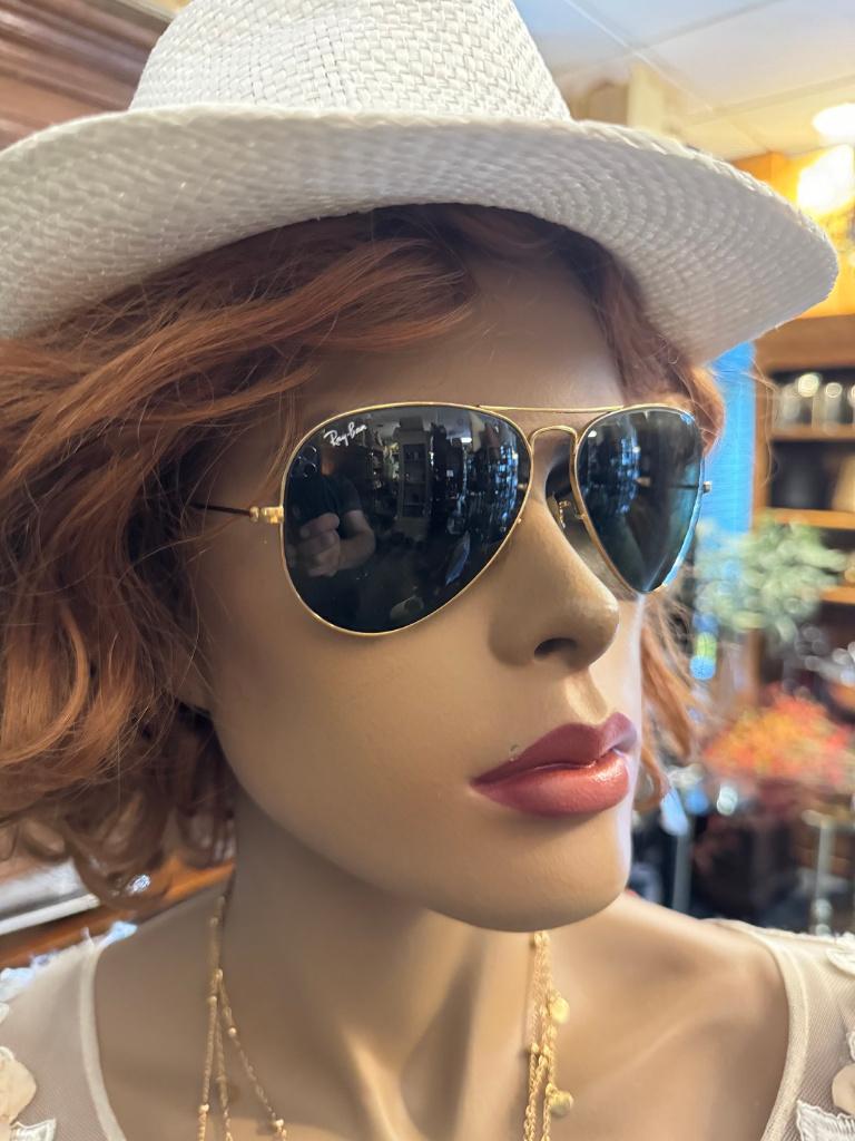 Vintage nieuwstaat B&L Ray-Ban Aviator 58 zonnebril A10, Ray-Ban USA, Zonnebril, Ophalen of Verzenden, Zo goed als nieuw