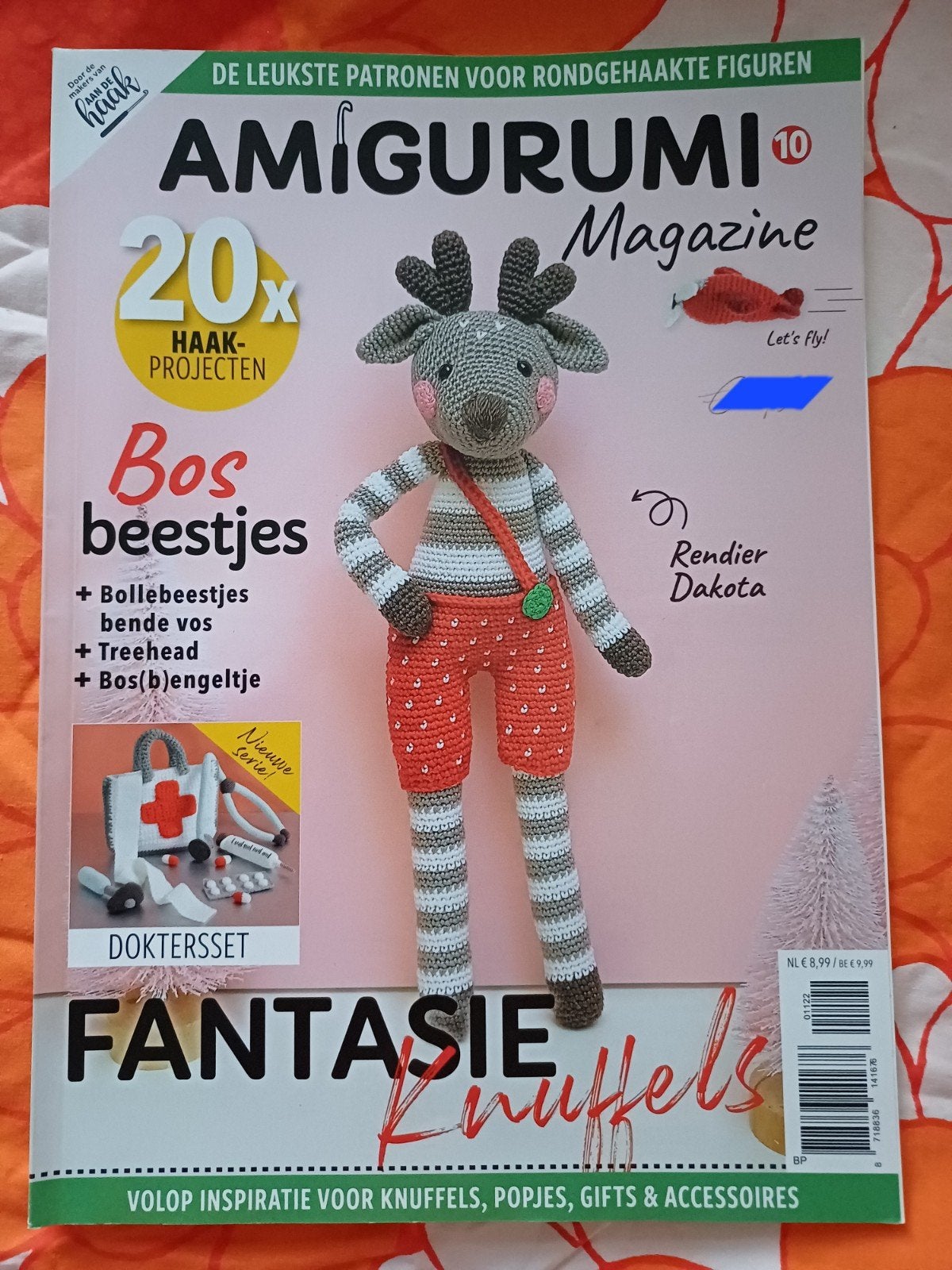Amigurumi haken patronen Knuffels, Ophalen of Verzenden, Zo goed als nieuw, Haken, Patroon of Boek