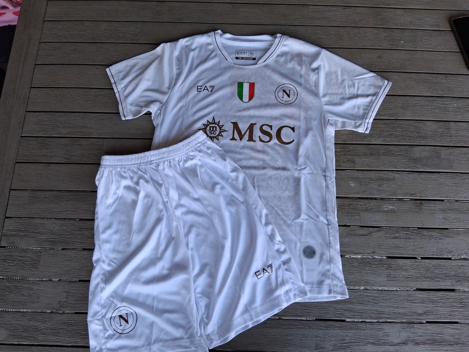 Voetbaltenue Napoli, Kinderen en Baby's, Verzenden, Nieuw, Jongen of Meisje, Sport- of Zwemkleding