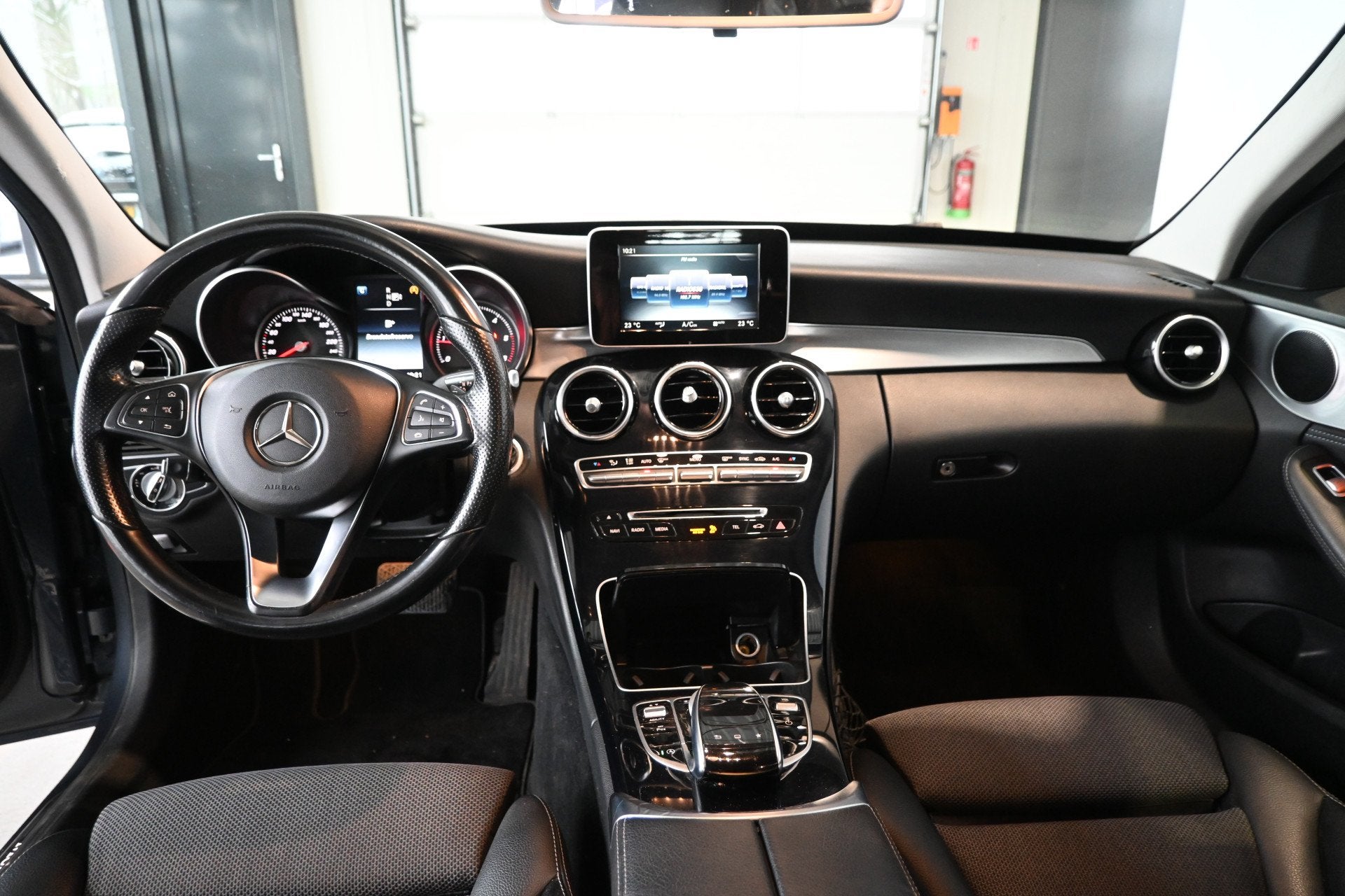 Mercedes-Benz C-Klasse Estate 200 CDI Prestige Automaat Navi, Gebruikt, 4 cilinders, Met garantie (alle), Leder en Stof