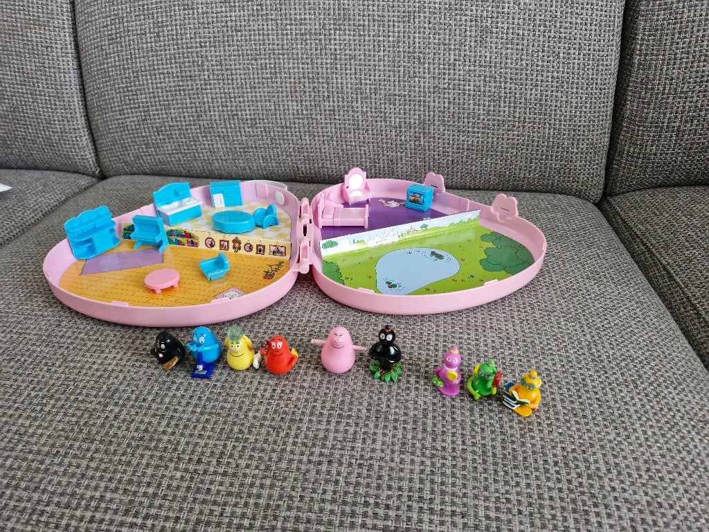 Barbapapa huis huisje soort polly pocket groot, Gebruikt, Verzenden, Nvt, Nvt