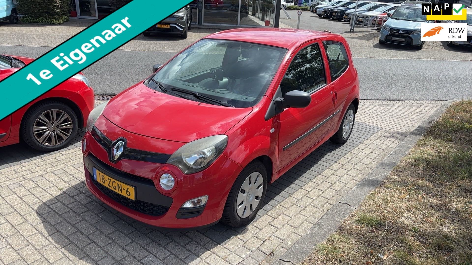 Renault Twingo 1.2 16V 1e eigenaar Zuinig A-Label Historie v, Voorwielaandrijving, Gebruikt, Startonderbreker, 4 cilinders