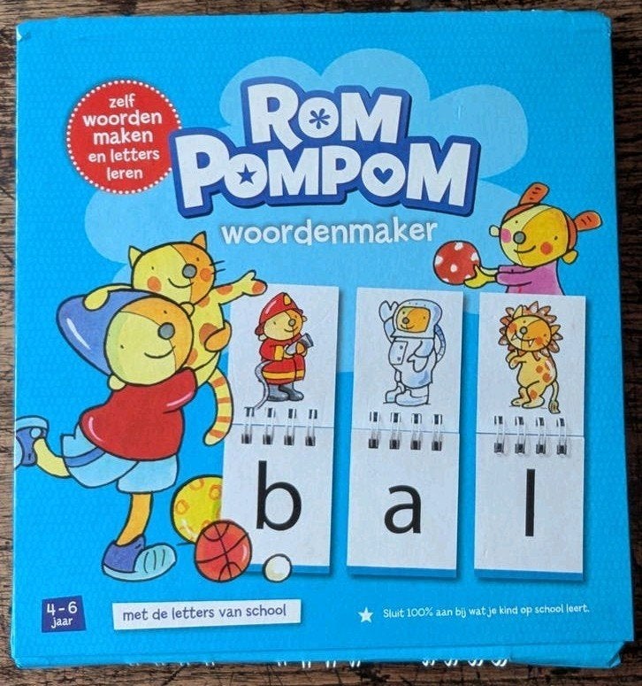 Rompompom Woordenmaker Zwijsen 4-6 jaar, Ophalen of Verzenden