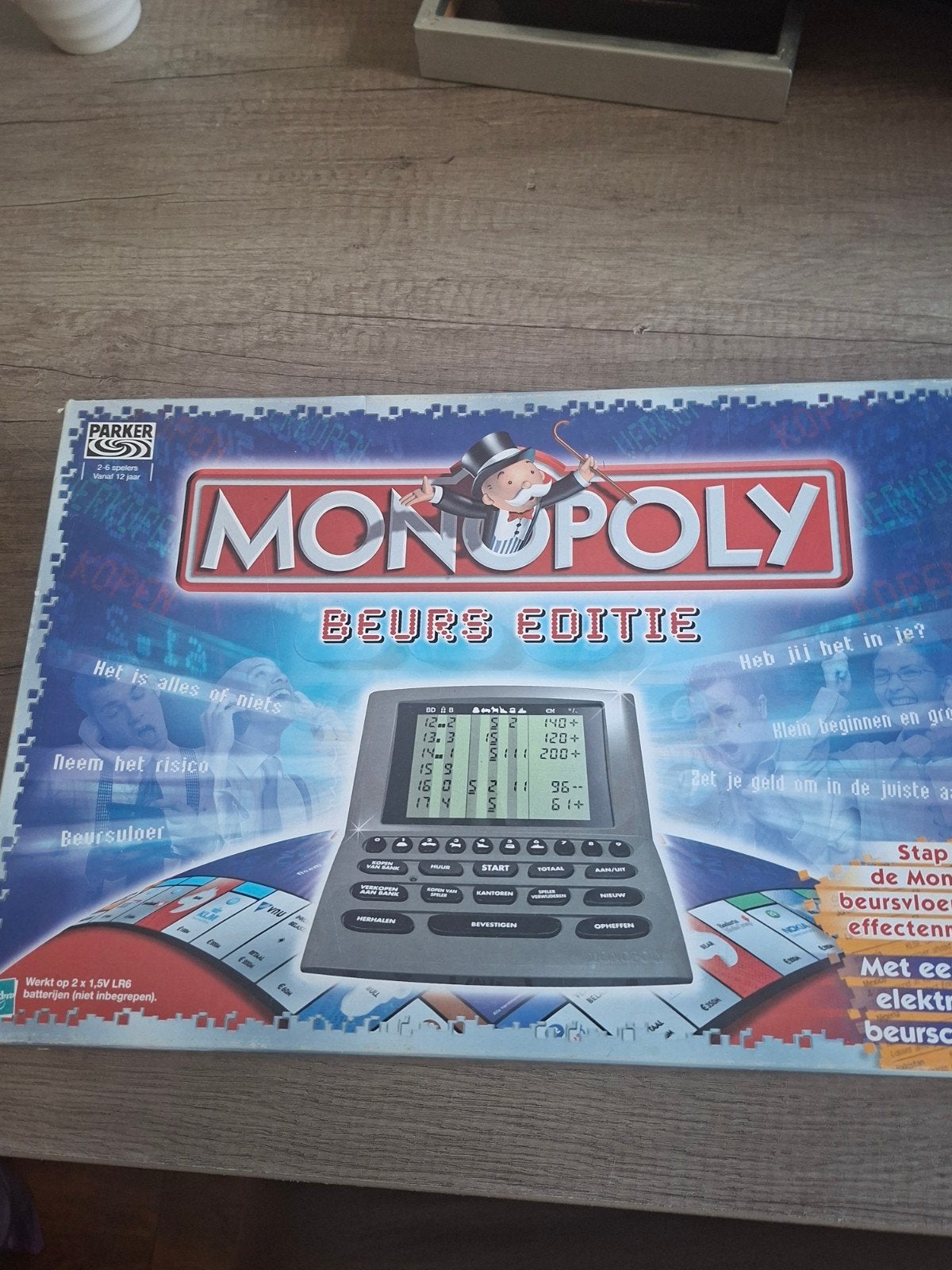 Monopoly Beurs Editie - Elektronisch Handelsspel, Drie of vier spelers, Ophalen, Zo goed als nieuw, Parker