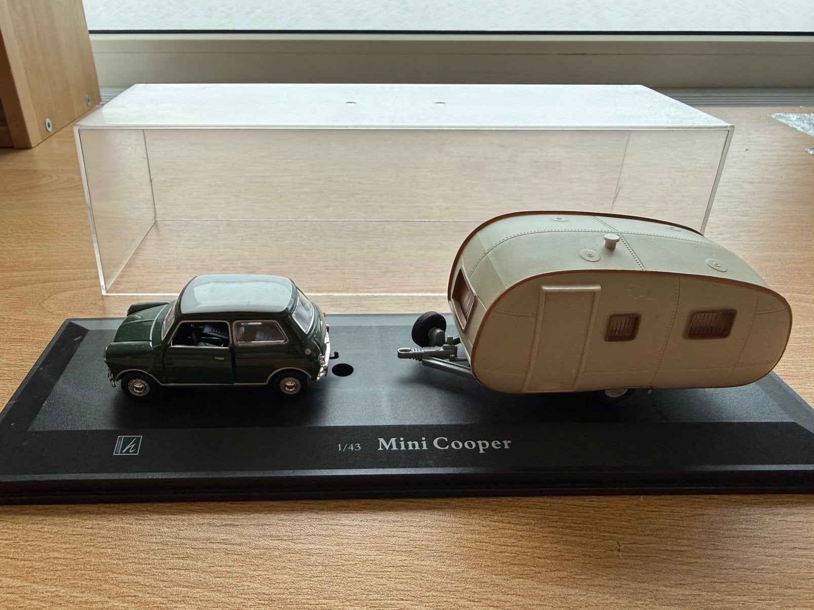 Mini Cooper met caravan., Ophalen of Verzenden, Zo goed als nieuw, Auto, Overige merken