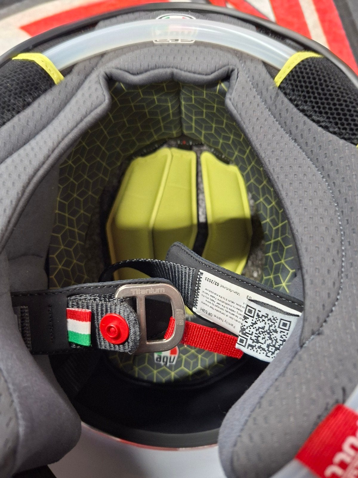 Agv pista GpRR Valentino Rossi, Motoren, Ophalen of Verzenden, Integraalhelm, AGV