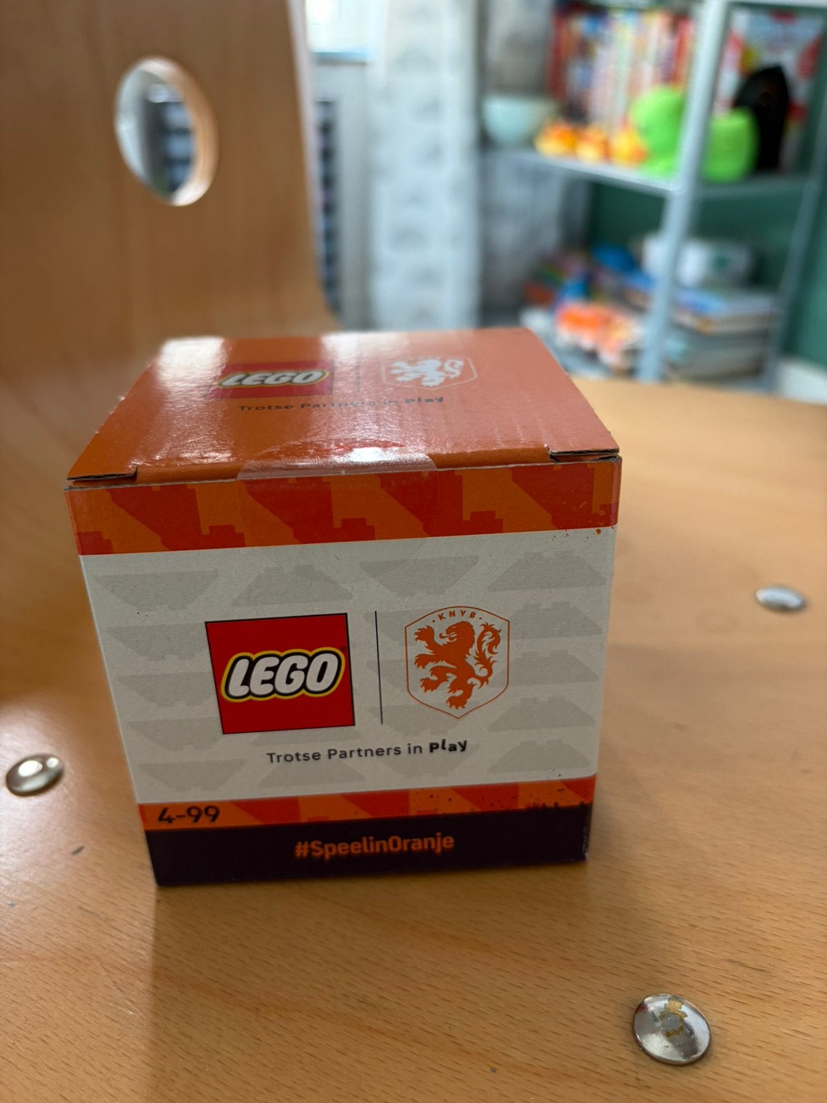 Lego oranje KNVB nieuw en ongeopend, Kinderen en Baby's, Ophalen of Verzenden, Nieuw, Lego