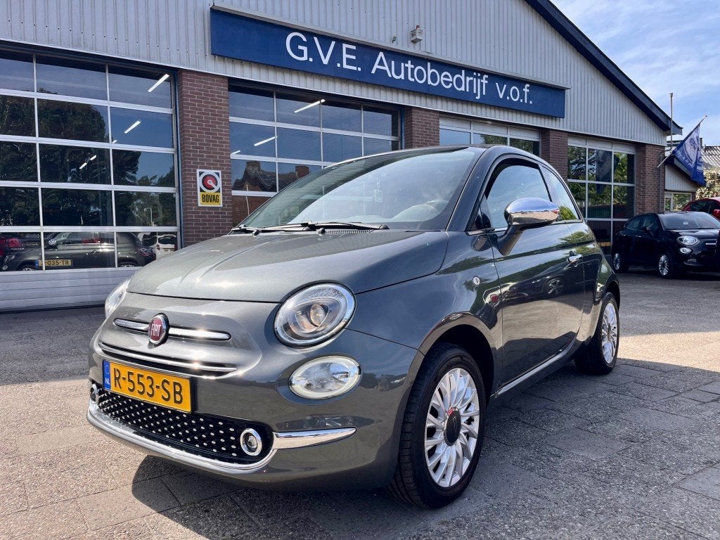 Fiat 500C Fiat 500C 1.2 Lounge Cabrio Compleet., Auto's, Voorwielaandrijving, Gebruikt, 4 cilinders, Cabriolet