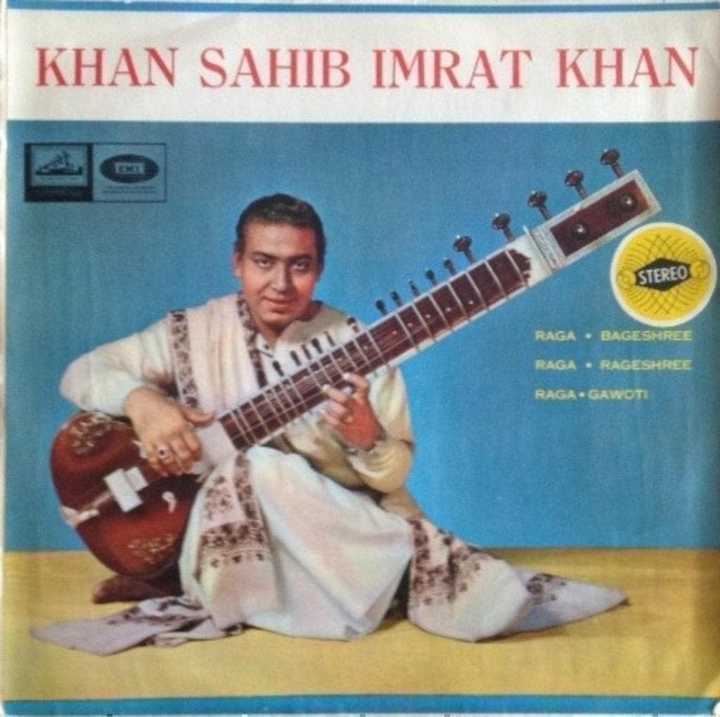 Khan Sahib Imrat Hussian Khan  – Khan Sahib Imrat Khan, Cd's en Dvd's, LP, Ophalen of Verzenden, Zo goed als nieuw, 12 inch
