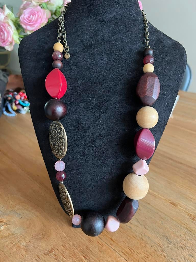 Mexx ketting, Ophalen of Verzenden, Gebruikt, Overige materialen