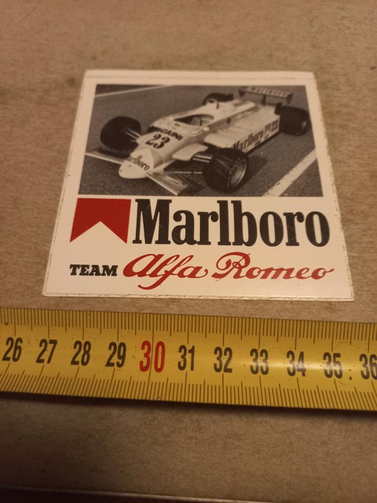 Marlboro team alfa romeo, Ophalen of Verzenden, Zo goed als nieuw