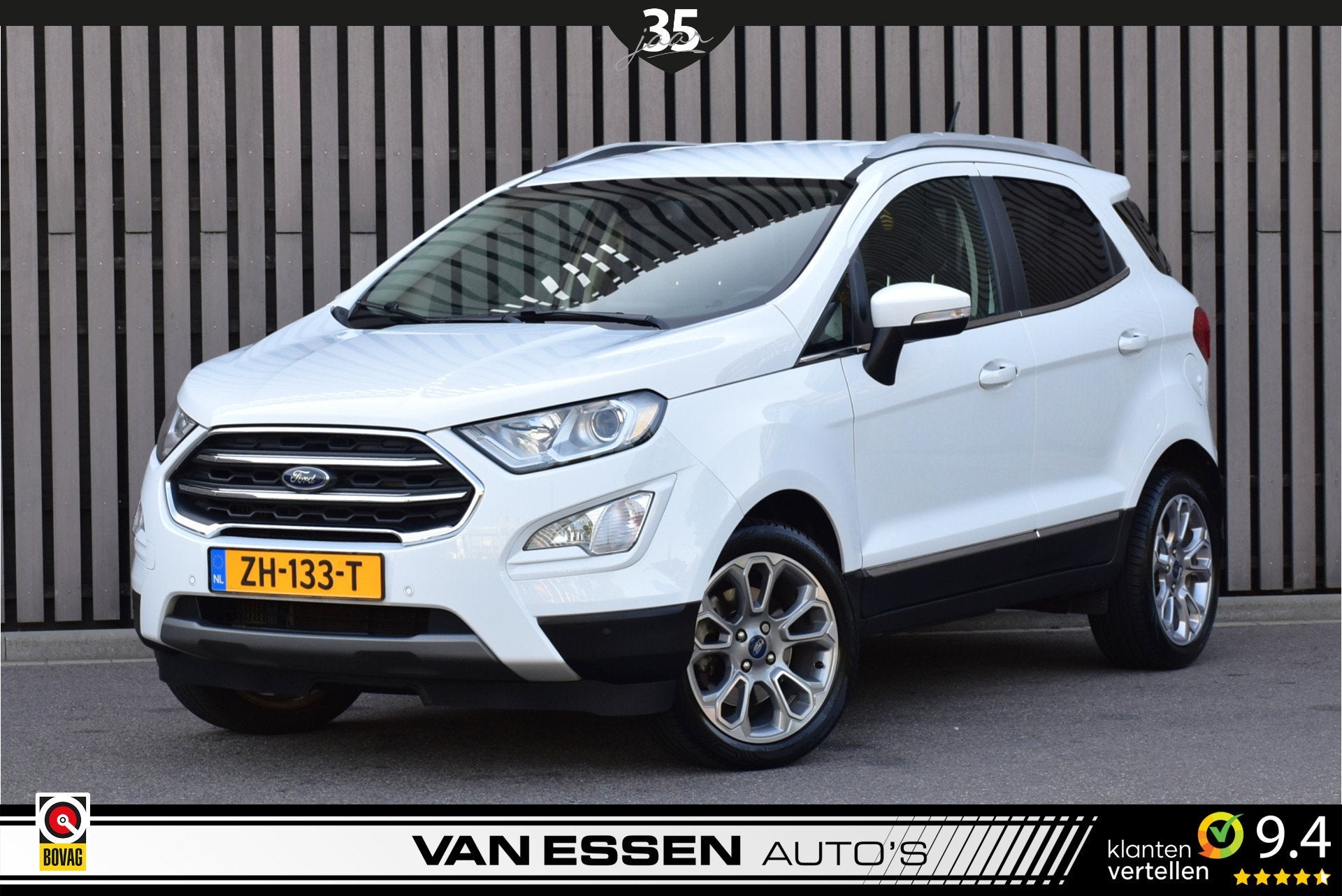 Ford EcoSport 1.0 EcoBoost Titanium Navi Camera Trekhaak Sto, Voorwielaandrijving, Gebruikt, Euro 6, Ecosport