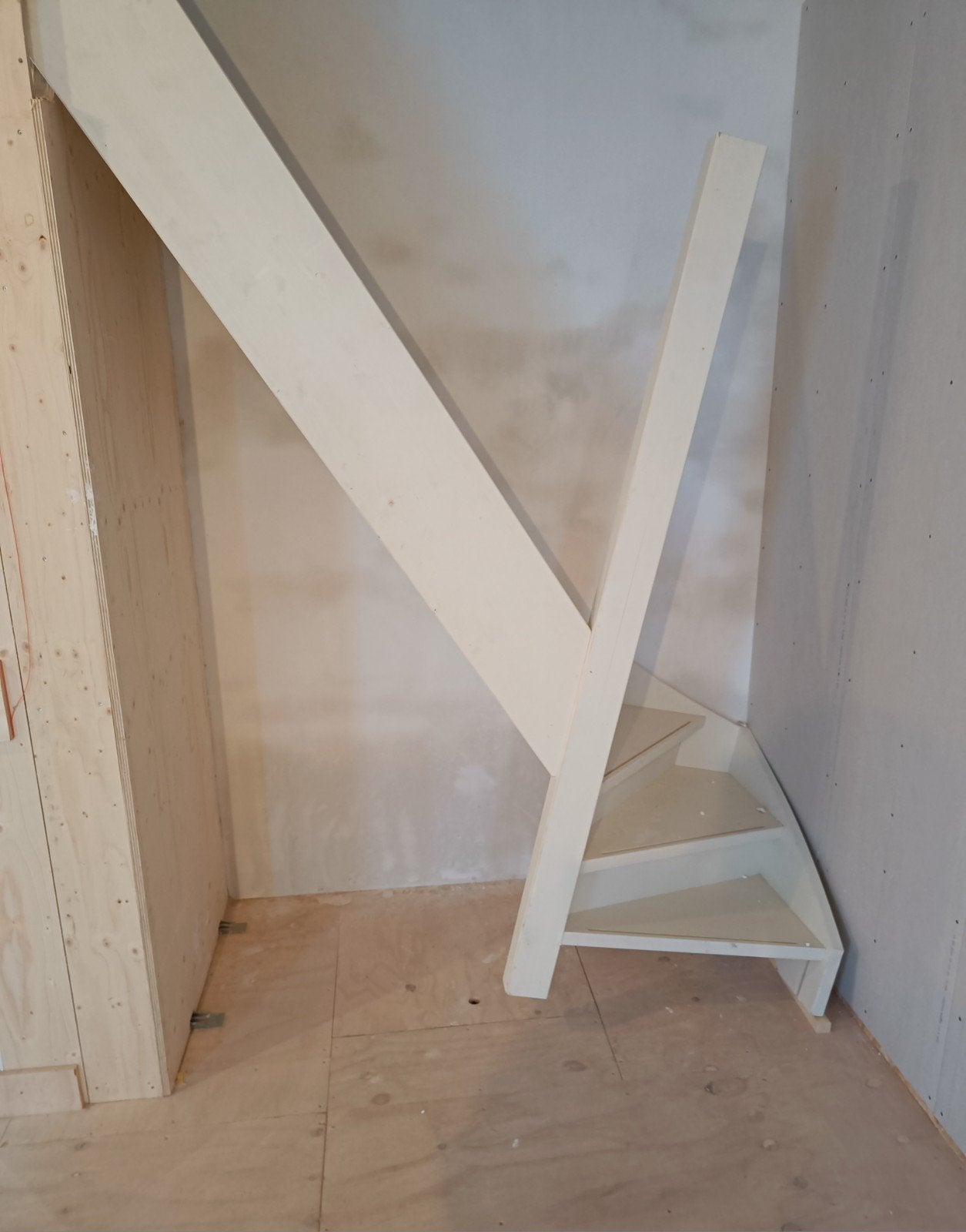 Houten trap, gedemonteerd, Doe-het-zelf en Verbouw, Ladders en Trappen, Ophalen, Gebruikt, Trap, 2 tot 4 meter