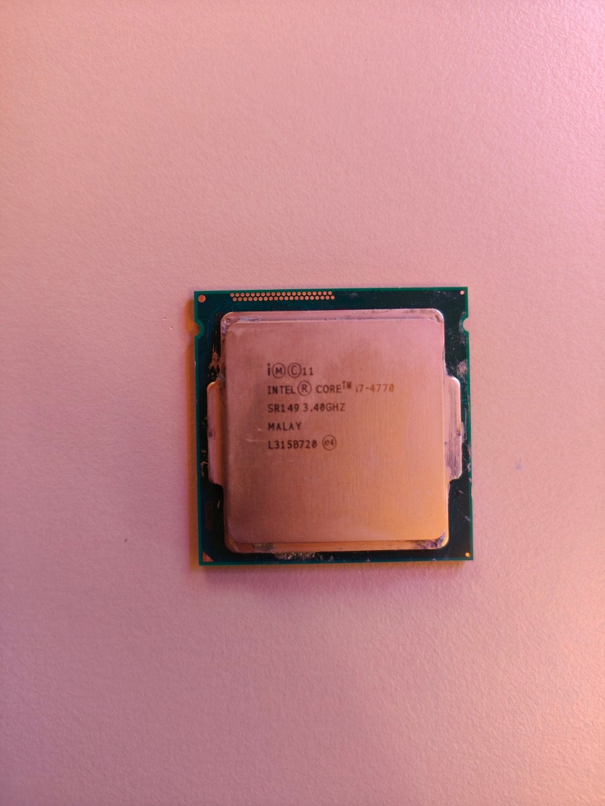 Intel i7 4770, Computers en Software, Processors, 4-core, Ophalen of Verzenden, Zo goed als nieuw, LGA 1150