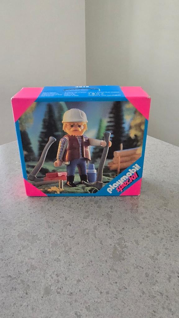 Playmobil 4515 Houthakker nieuw in doos, Kinderen en Baby's, Speelgoed | Playmobil, Complete set, Nieuw, Special plus, Ophalen of Verzenden