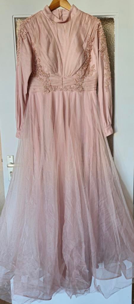 Abaya, Ophalen of Verzenden, Zo goed als nieuw, Zwart, Overige typen