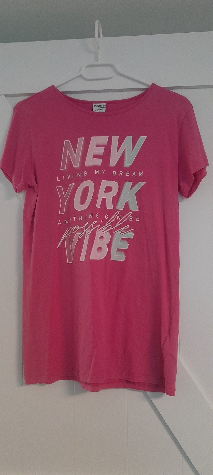pageone young roze shirt, Ophalen of Verzenden, Zo goed als nieuw, Korte mouw, Roze