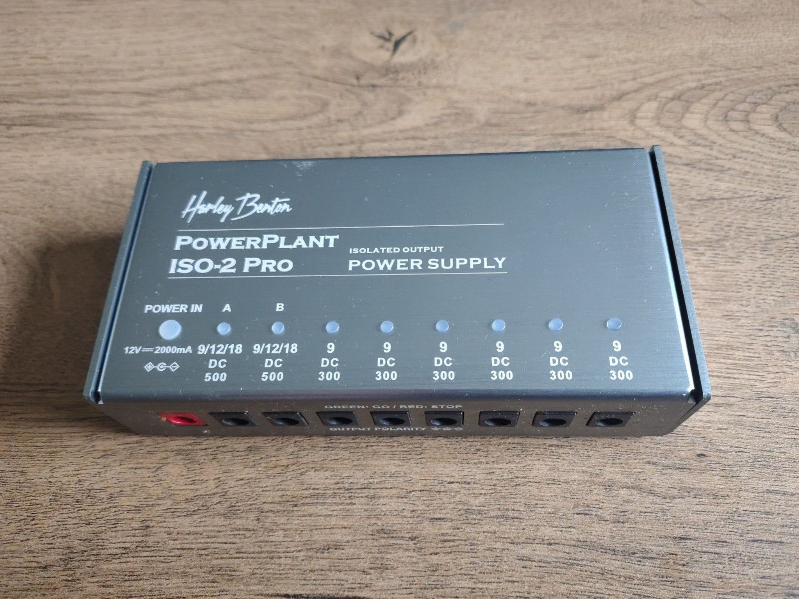 Harley Benton PowerPlant ISO-2 Pro Geïsoleerde Voeding, Ophalen of Verzenden, Zo goed als nieuw, Overige typen