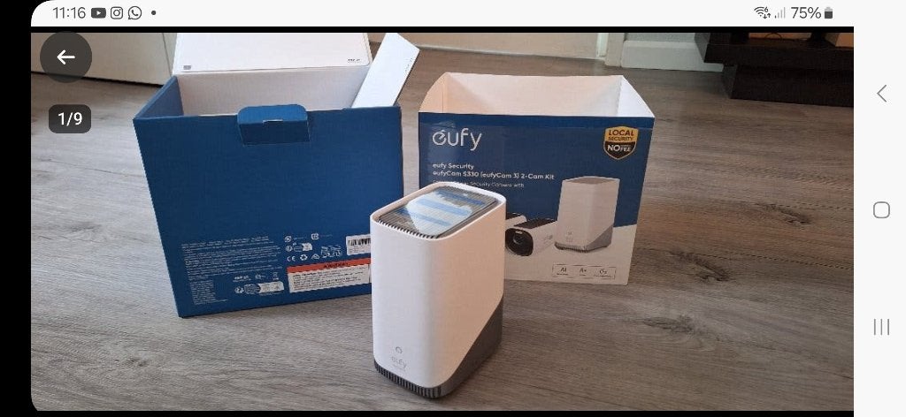 Eufy homebase 3 (S380) Nieuw in doos., Ophalen of Verzenden, Nieuw, Buitencamera
