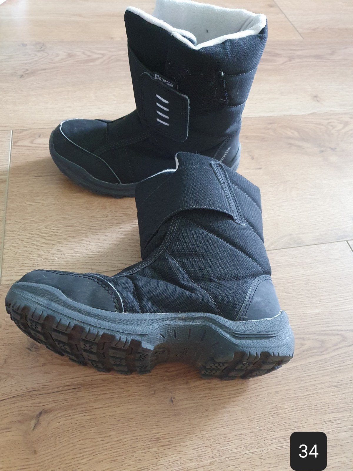 Hele goede snowboots maat 34, Kinderen en Baby's, Kinderkleding | Schoenen en Sokken, Jongen of Meisje, Ophalen of Verzenden, Laarzen