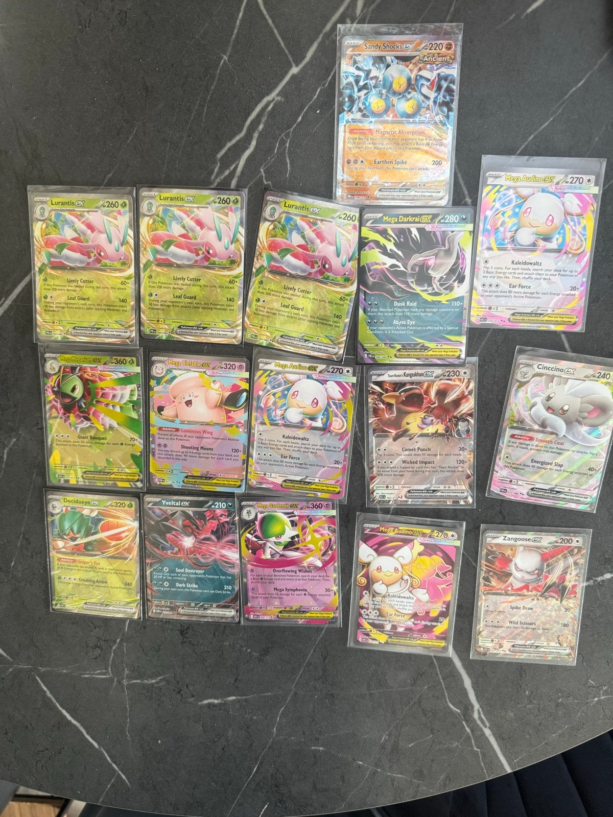 Pokémon kaarten collectie - GX, EX, V, VMAX, Ophalen of Verzenden, Gebruikt, Meerdere kaarten