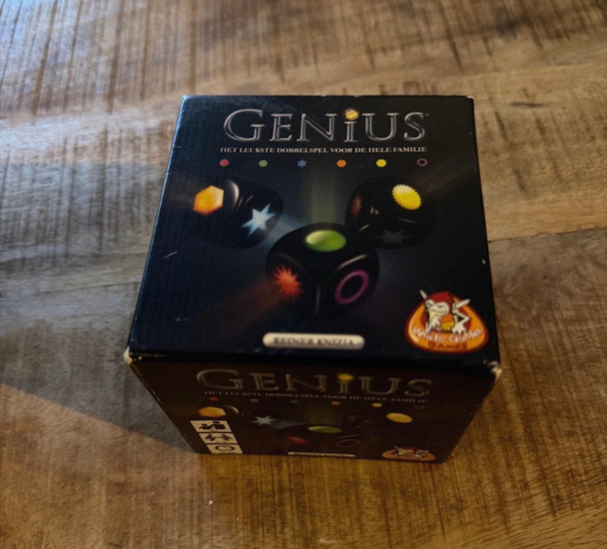 Genius dobbelspel, Ophalen of Verzenden, Zo goed als nieuw
