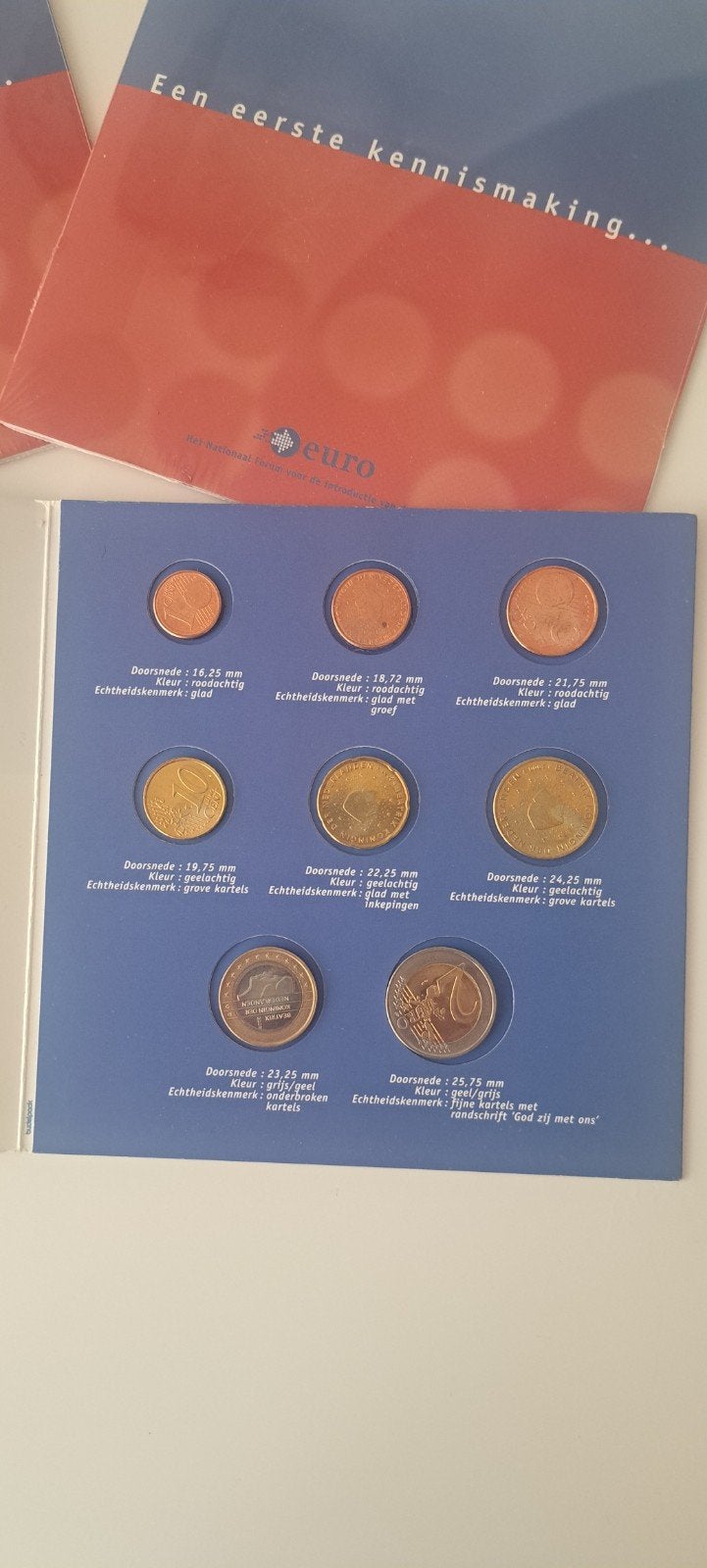 3x Euro introduktie/kennismakingsset, Ophalen of Verzenden, Nederland, Munten