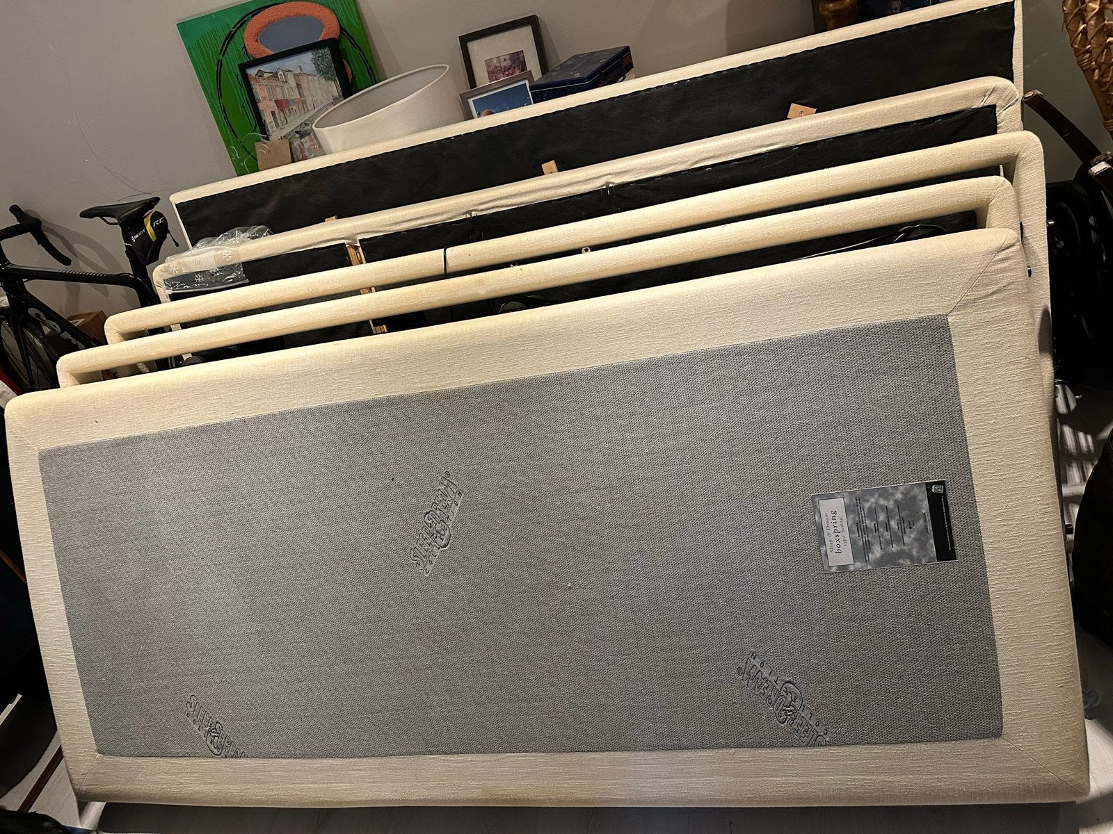 2x Sleep & Dream Boxspring type Sedna - Verstelbaar, Ophalen, 90 cm, Tweepersoons, 200 cm