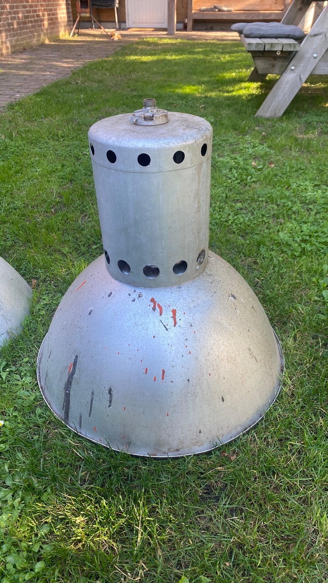 Fabriekslamp, Ophalen of Verzenden, Gebruikt, E40, Overige typen