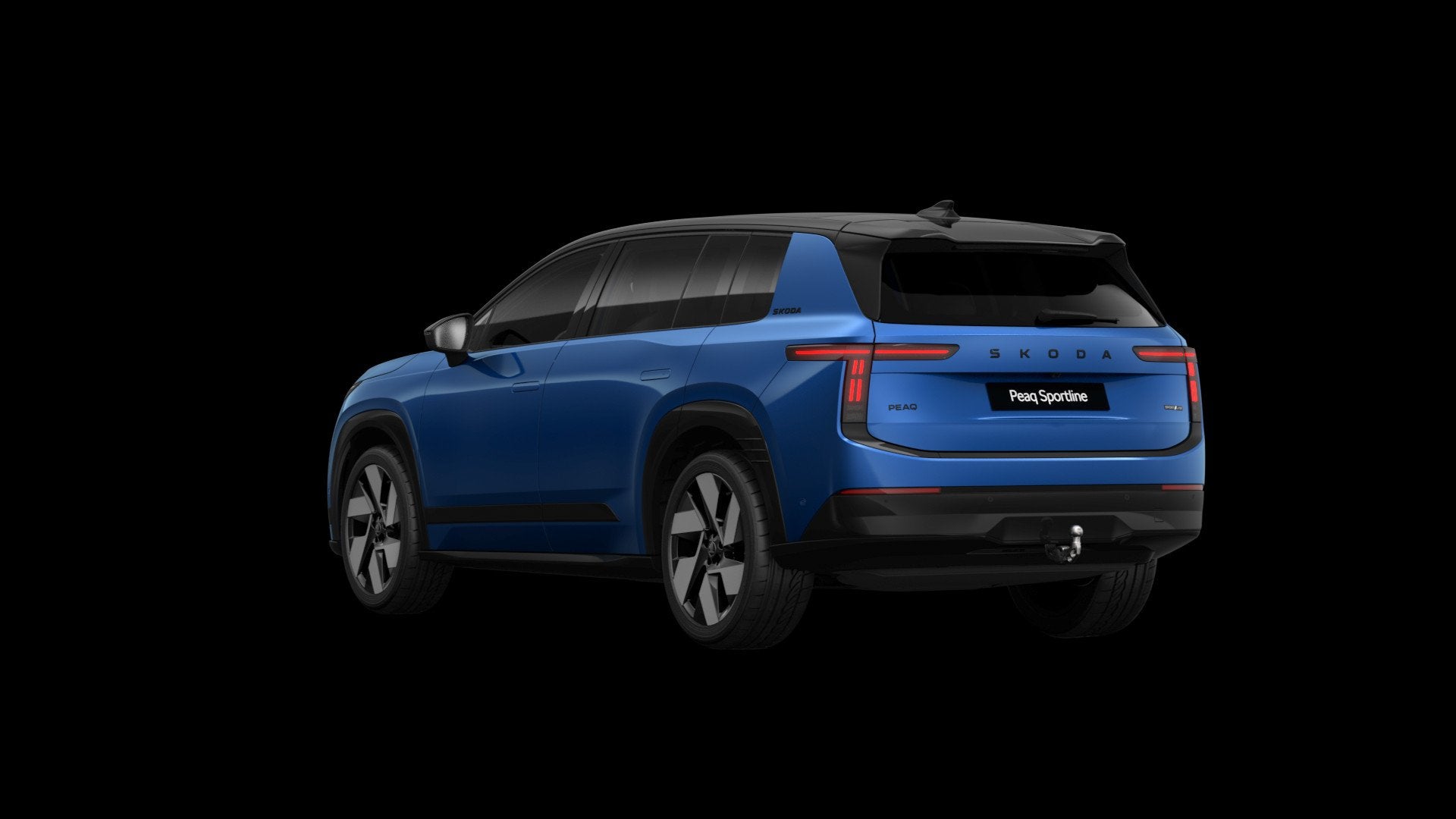 Skoda Peaq 90x 300pk Sportline | Panoramadak Var. Transparan, Auto's, Automaat, 12 maanden, Overige modellen, Blauw