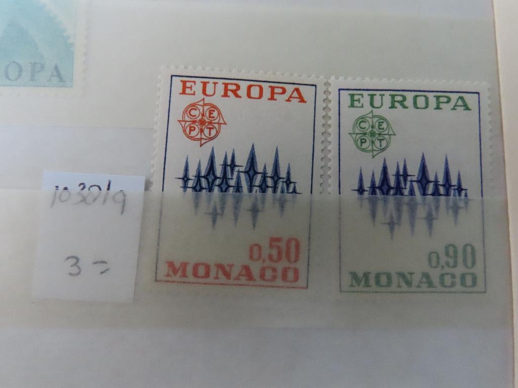 Monaco 1038/9, Ophalen of Verzenden, Monaco, Postfris