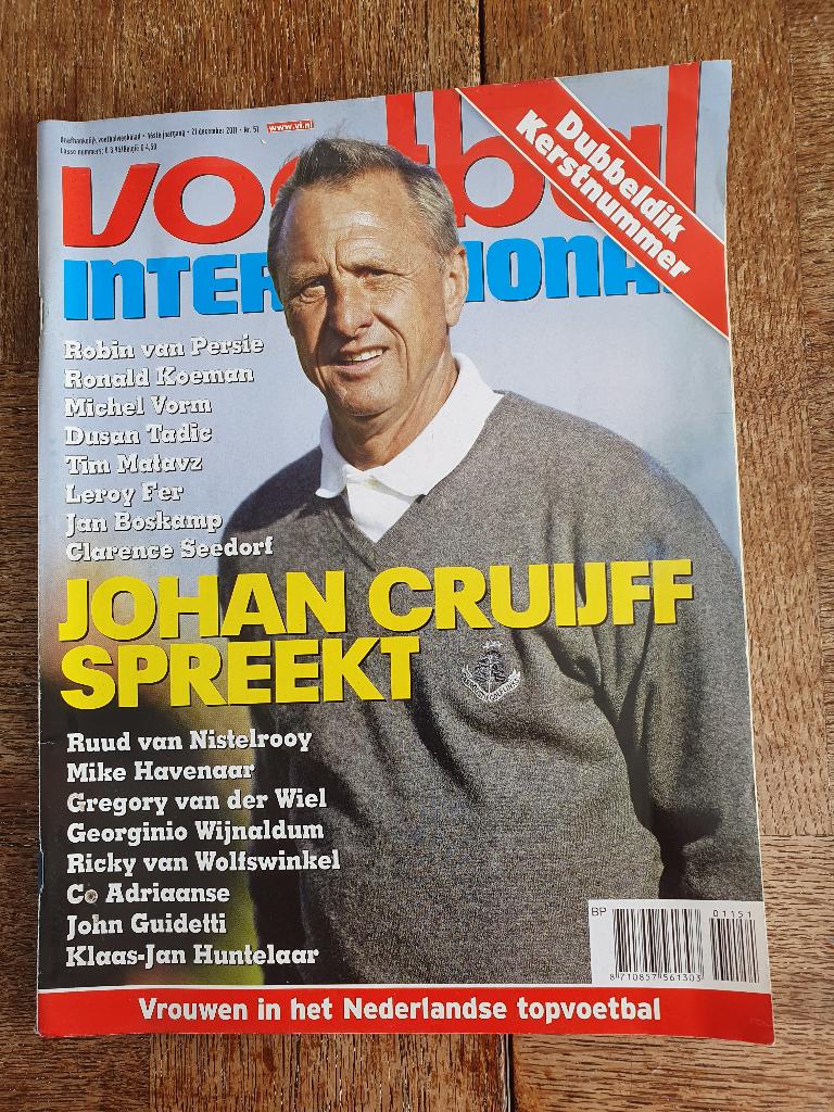 VI Johan Cruijff, Verzamelen, Sportartikelen en Voetbal, Zo goed als nieuw, Boek of Tijdschrift, Ajax, Ophalen of Verzenden