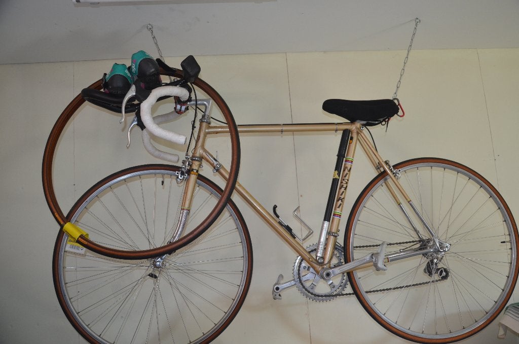 Wielrenfiets Nishiki goudkleurig, 28 inch, Gebruikt, Staal, Meer dan 20 versnellingen