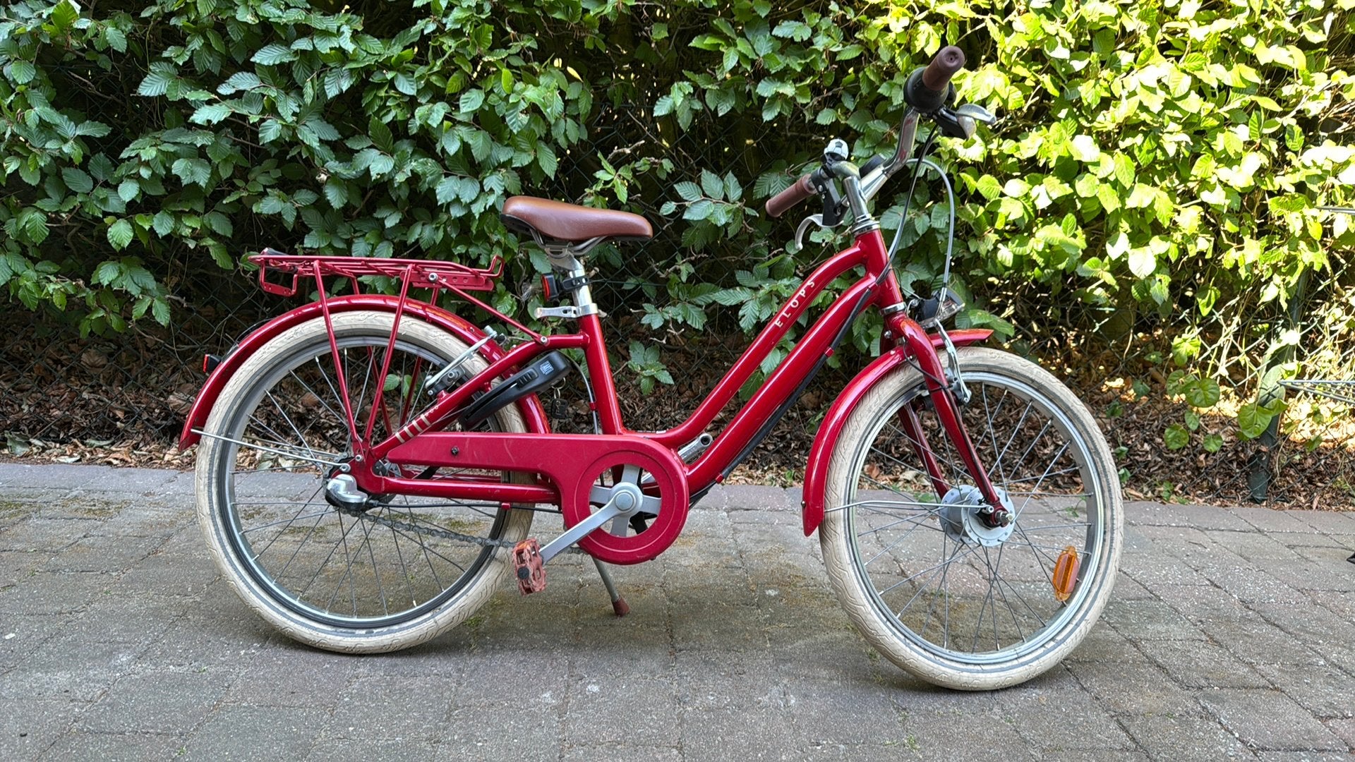B twin Elops fiets 20 inch, Ophalen, Zo goed als nieuw, 20 inch, Versnellingen